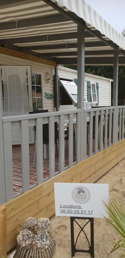 Mobil'Home Climatise Terrain Prive Proche Du Zoo De La Palmyre Les Mathes Ngoại thất bức ảnh